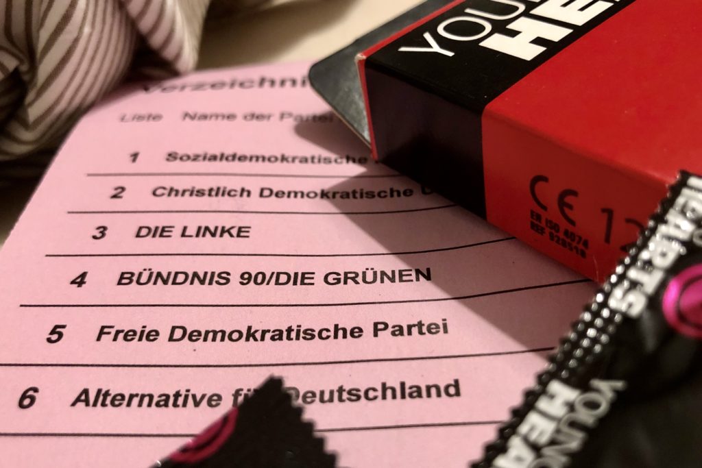 Das erste Mal Bürgerschaftswahl